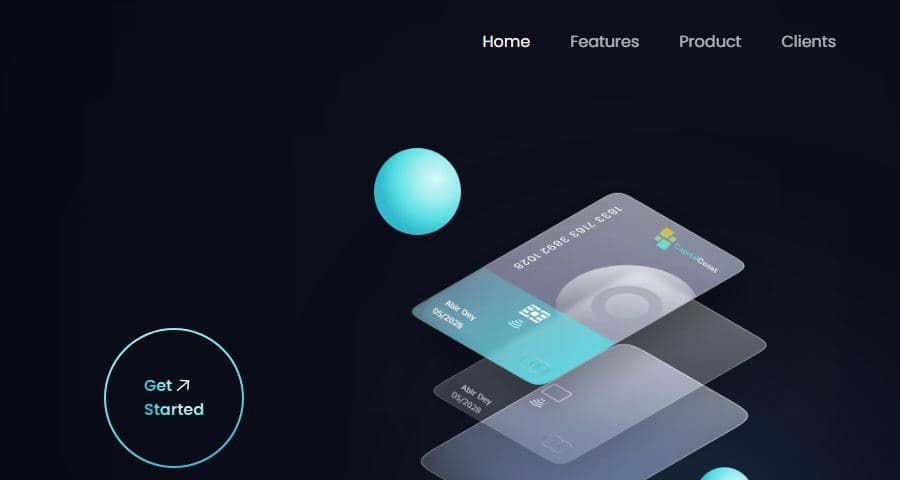 Capital Coast Banking App — screenshot of the live site